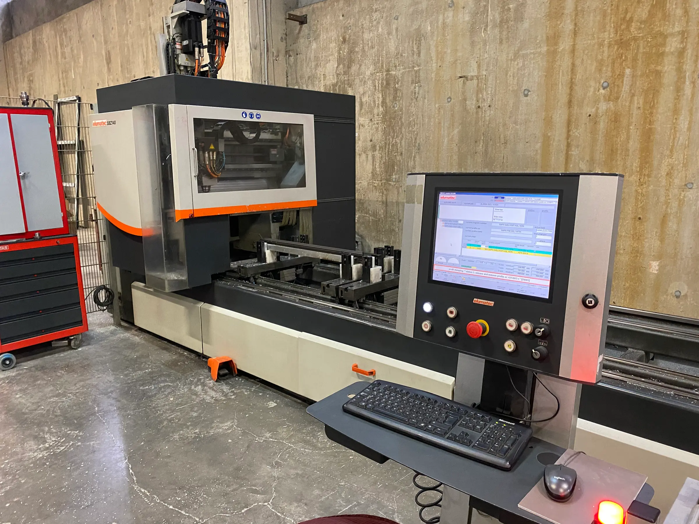 ELUMATEC SBZ 140 CNC 4 EKSEN İŞLEM MERKEZİ
